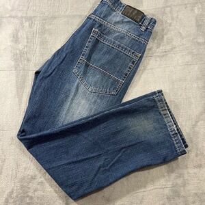 Southpole Relaxed Fit Jeans Mens 32x34 Blue Denim Baggy Y2K Streetwear Skater‎